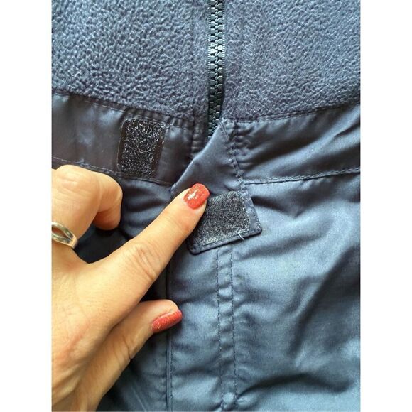 OshKosh B’gosh Kids Snow Bib Overalls Unisex Size 6 Navy Blue - Picture 3 of 7